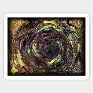 Spiral Tunnel Vision Sticker